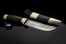 Нож Бекас подарочный «На охоте» в Южно-Сахалинске