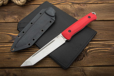 Нож Ронин-Т (95Х18, Накладки микарта красная)