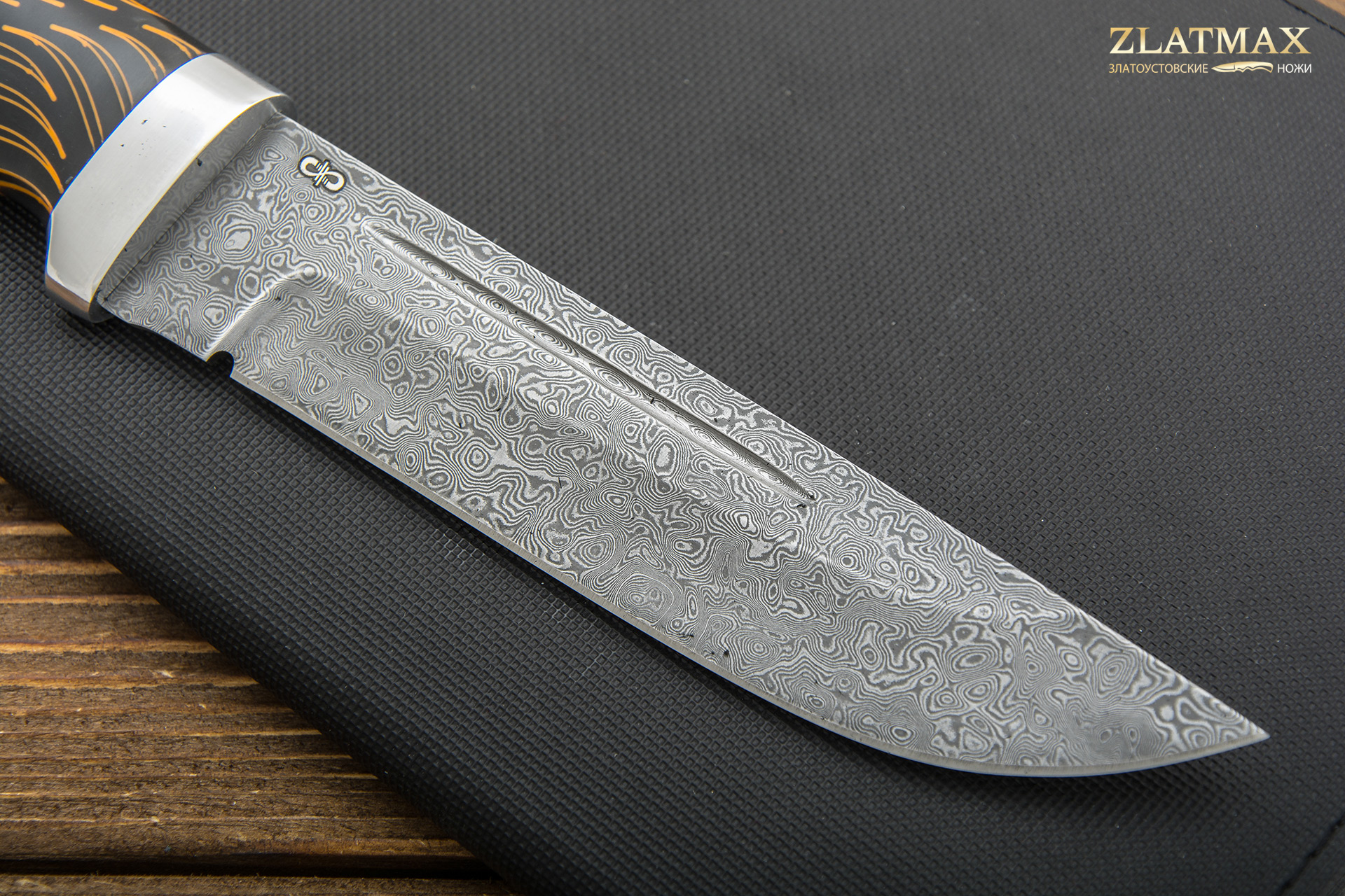 Нож Бекас (Дамаск ZDI-1016, Композит, Алюминий)
