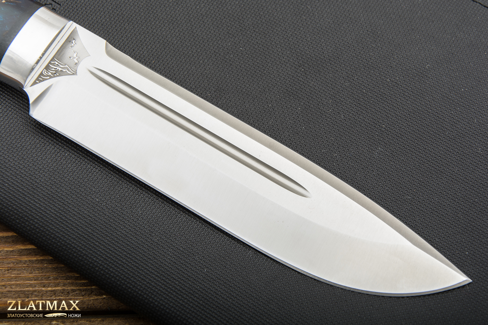 Нож Селигер (95Х18, Композит шишка, Алюминий)