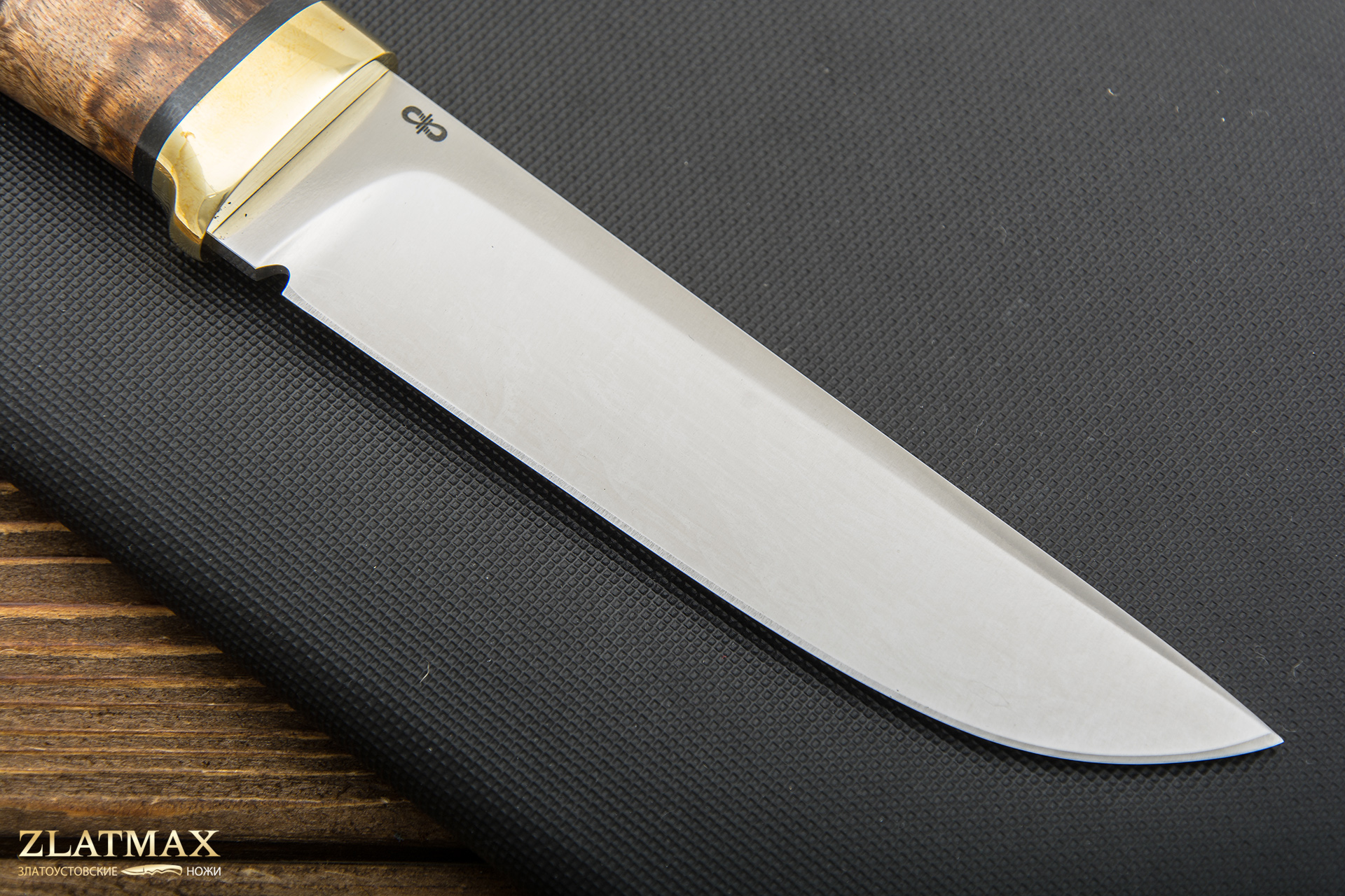 Нож Следопыт (ЭП-766, Стабилизированный кап, Латунь)