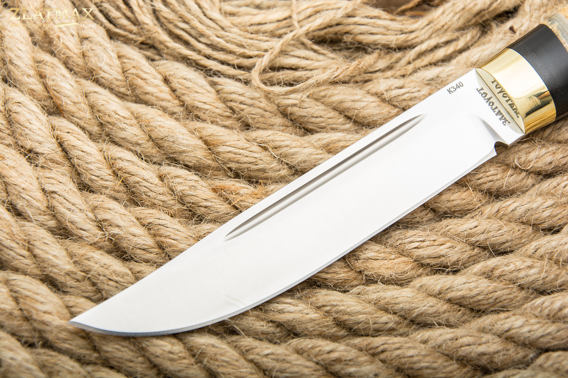 Нож Финка Lappi (ЭП-766, Композит шишка, Латунь)
