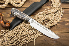Нож Селигер (110Х18М-ШД, Композит, Алюминий)