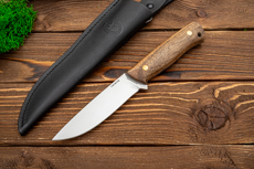 Нож Стриж (110Х18М-ШД, Накладки орех)