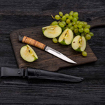 Ножи из стали 100Х13М купить в Красноярске: Нож Заноза (100Х13М, Наборная береста, Текстолит)