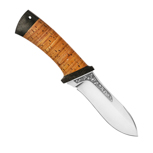 Шкуросъемные ножи купить в Туле: Нож Скинер (95Х18, Наборная береста, Текстолит)