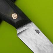 Цельнометаллические ножи (Фултанги) купить в Ярославле: Нож Жулан (Дамаск ZDI-1016, Накладки микарта)