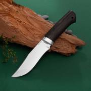 Ножи из стали 95Х18 купить в Красноярске: Нож Клычок-3 без тыльника (95Х18, Дуб, Алюминий)