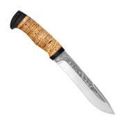 Ножи из стали 95Х18 купить в Иркутске: Нож Шаман-1 (95Х18, Наборная береста, Текстолит)