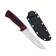 Цельнометаллические ножи (Фултанги) купить в Астрахани: Нож Бекас-Т (95Х18, G10 черно-красный)