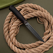 Ножи из стали 100Х13М купить в Новокузнецке: Нож тактический Финка Вача Лайт (100Х13М, Граб, Текстолит, Обработка клинка Stonewash)