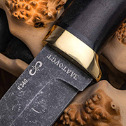 Ножи АиР купить в Новокузнецке: Нож Лиса (K390, Граб, Латунь, Обработка клинка Stonewash)