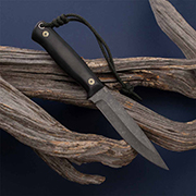 Ножи из стали N690 купить в Сочи: Нож Пескарь ЦМ (N690, Накладки текстолит, Обработка клинка Stonewash)