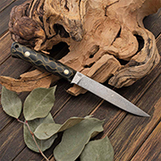 Цельнометаллические ножи (Фултанги) купить в Ярославле: Нож Заноза ЦМ (Дамаск ZDI-1016, Композит с латунной микросеткой волны )