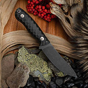 Цельнометаллические ножи (Фултанги) купить в Набережных Челнах: Нож Горностай ЦМ (D2, Текстолит, каменный век, Обработка клинка Stonewash)