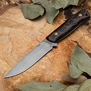 Цельнометаллические ножи (Фултанги) купить в Липецке: Нож Стриж (Дамаск ZDI-1016, Композит с бронзовой микросеткой волны)