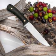 Цельнометаллические ножи (Фултанги) купить в Ярославле: Нож Лиса ЦМ (95Х18, Накладки микарта зеленая)