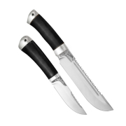 Категория ножей купить в Владивостоке: Набор Робинзон (95Х18, Граб, Алюминий)