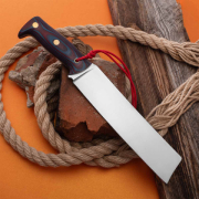 Ножи по маркам стали купить в Владивостоке: Уралмаш тесак (50Х14МФ, Микарта)