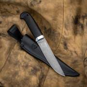 Категория ножей купить в Владивостоке: Нож Сапсан (Дамаск ZDI-1016, Граб, Алюминий)