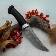 Ножи по маркам стали купить в Владивостоке: Нож Росомаха (Дамаск ZDI-1016, Граб, Алюминий)