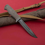 Разделочные ножи: Нож Штрафбат Нью (95Х18, Текстолит, пескоструйная обработка рукояти, Текстолит)