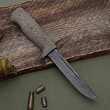 Разделочные ножи: Нож Штрафбат Нью (95Х18, Текстолит, пескоструйная обработка рукояти, Текстолит, Обработка клинка Stonewash)