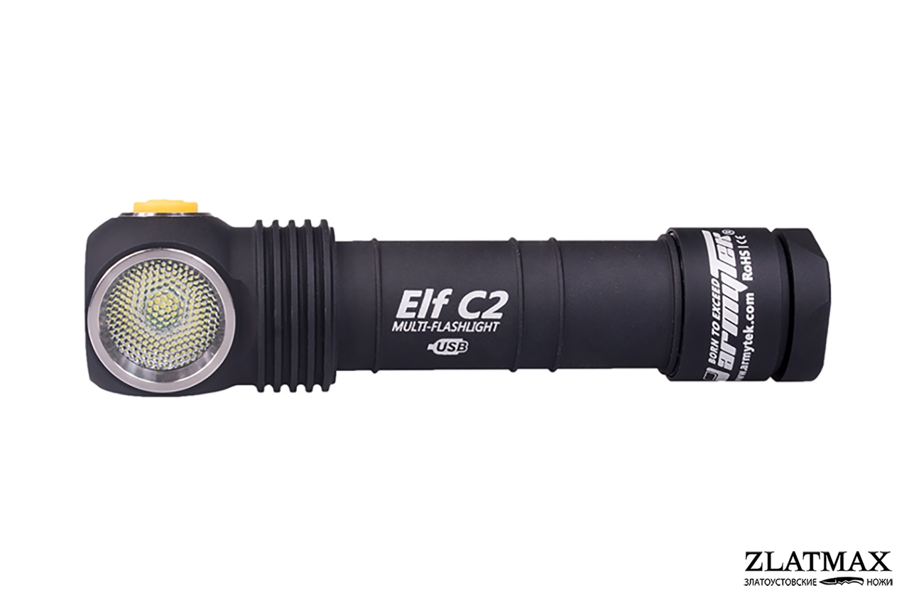 Мультифонарь Armytek Elf C2 Micro-USB тёплый свет