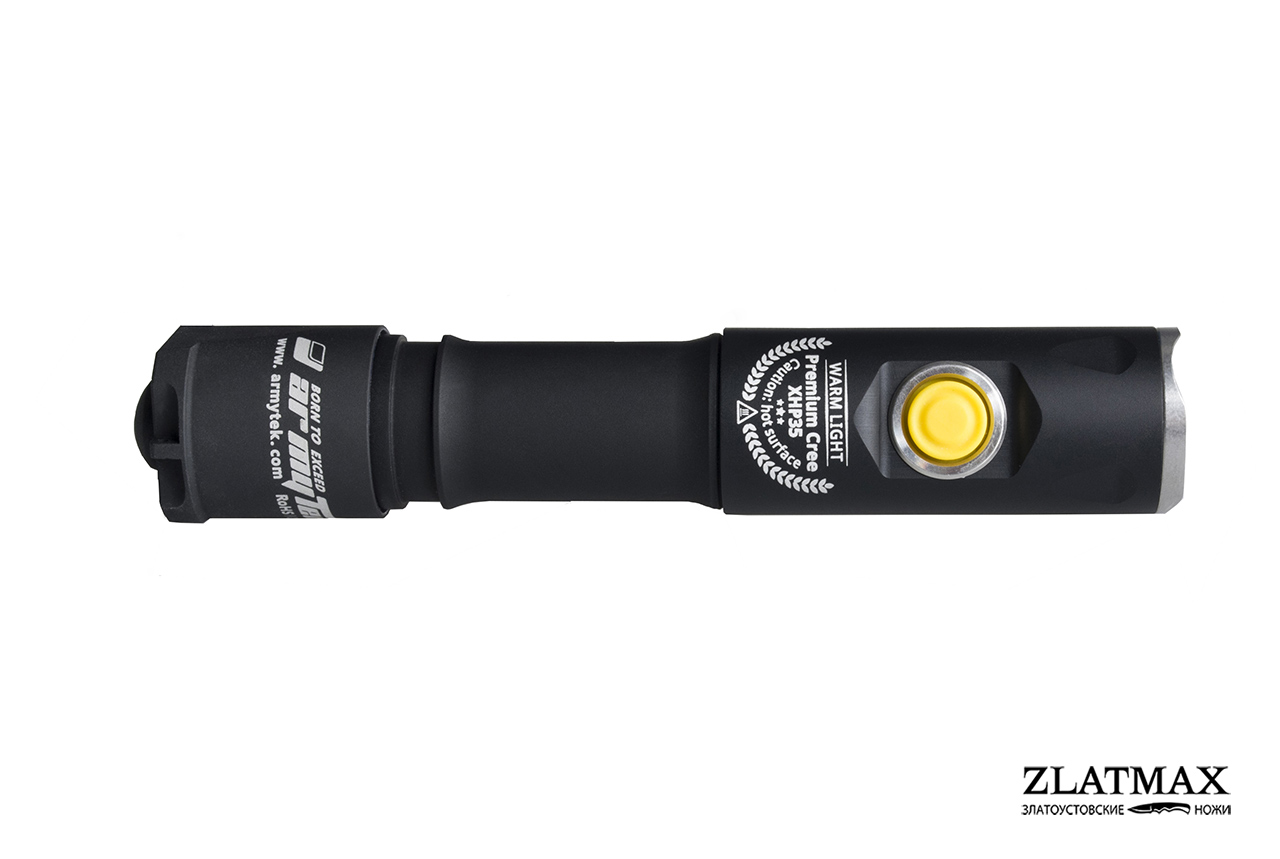 Тактический фонарь Armytek Partner C2 Pro v3 XHP35 тёплый свет