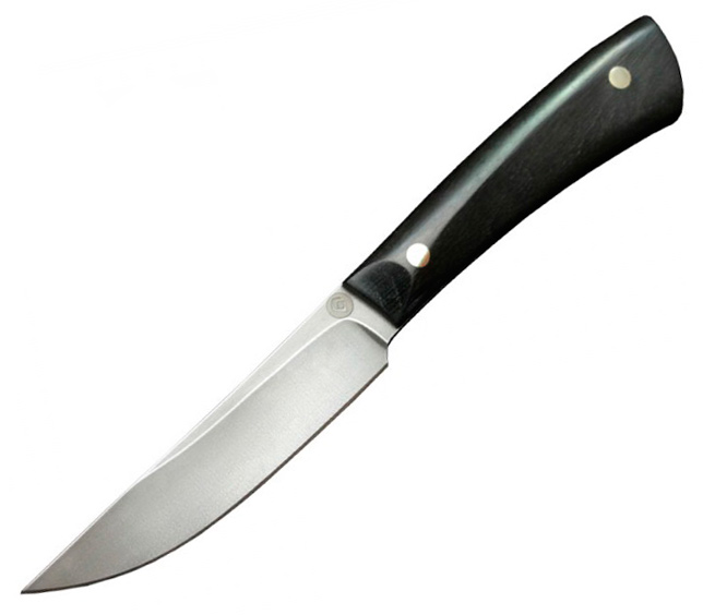 Нож R002 (Литой булат, Накладки граб) фото-01
