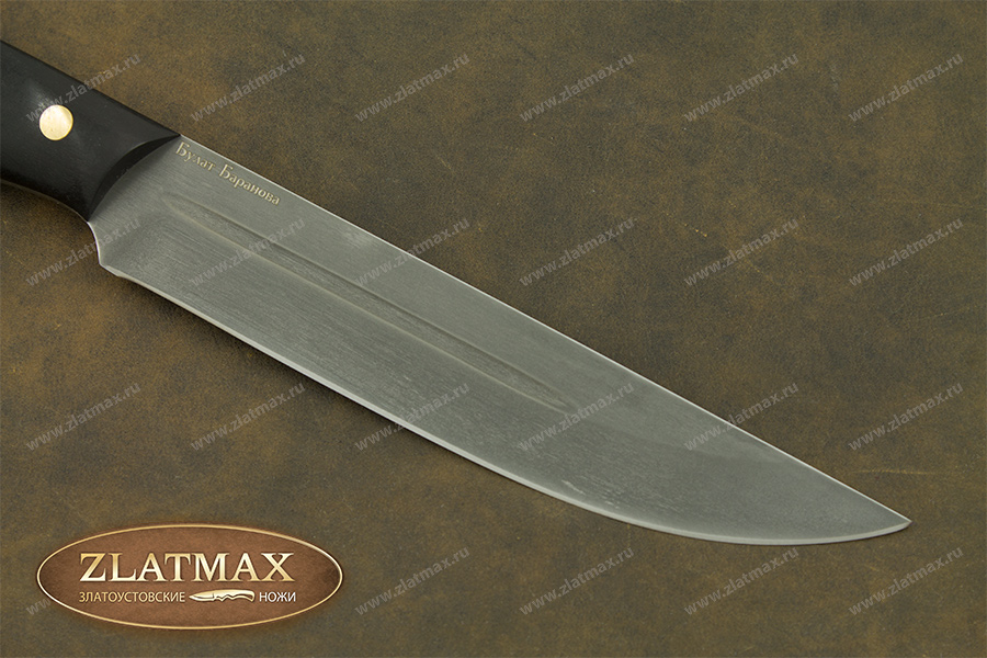 Нож Финский R006 (Литой булат, Накладки граб)