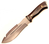 Нож V001 (Литой булат, Накладки микарта)