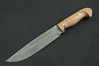 Нож V006 (Литой булат, Накладки орех)