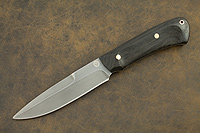 Нож R003 (Литой булат, Накладки дуб)