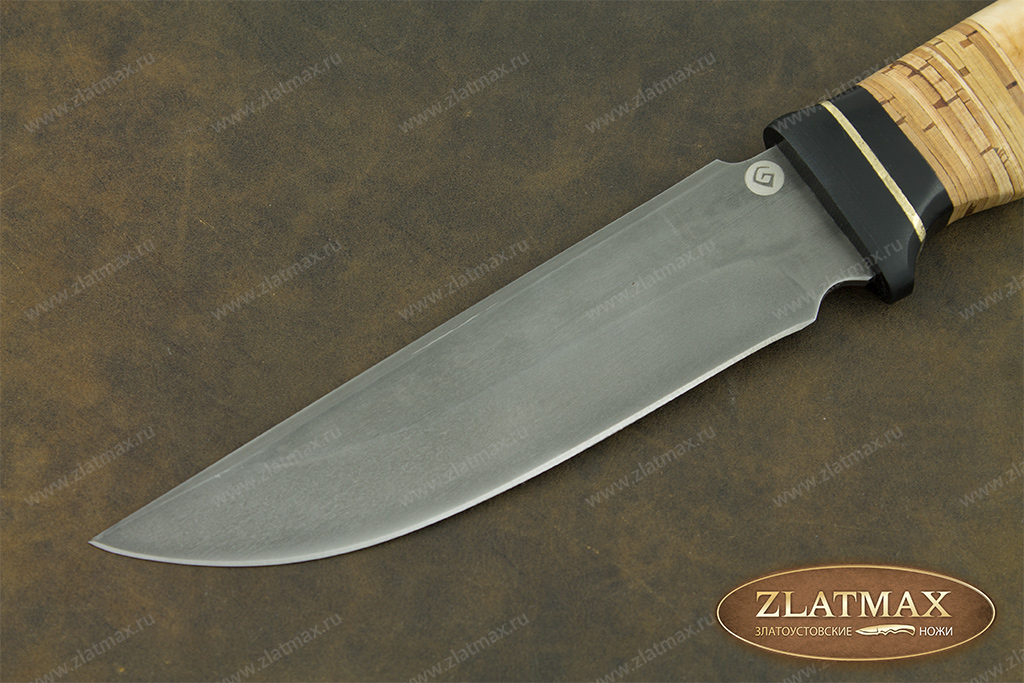 Нож T003 (Литой булат, Комбинированная, Микарта)