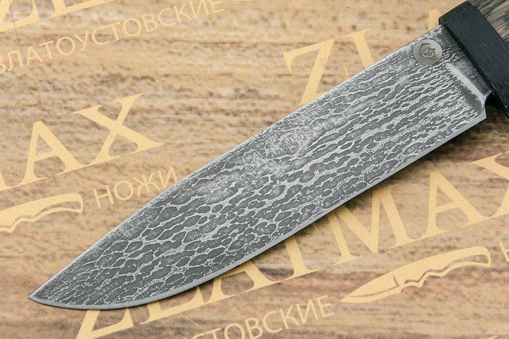 Нож R009 (ЭИ-107 ТЦ, Дуб, Микарта)