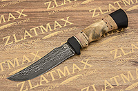 Нож T001 (Литой булат, Комбинированная, Микарта)