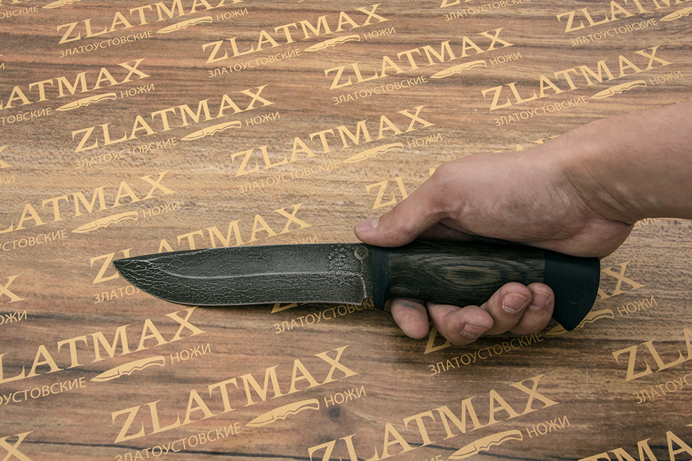 Нож R015 (Литой булат, Орех, Текстолит)