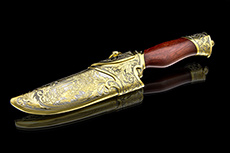 Подарочный нож R010 украшенный в Санкт-Петербурге