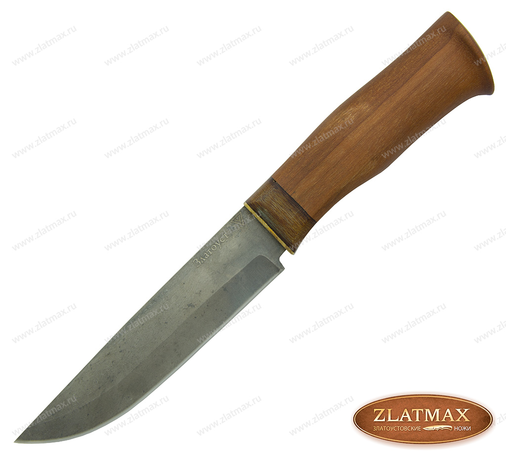 Нож BSU-006 (Литой нержавеющий тигельный булат, Махагон африканский, Латунь) в Саратове фото-01