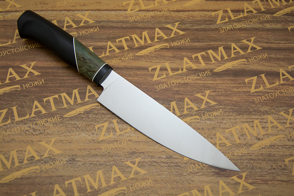 Нож Шеф (95Х18, Граб, Текстолит)