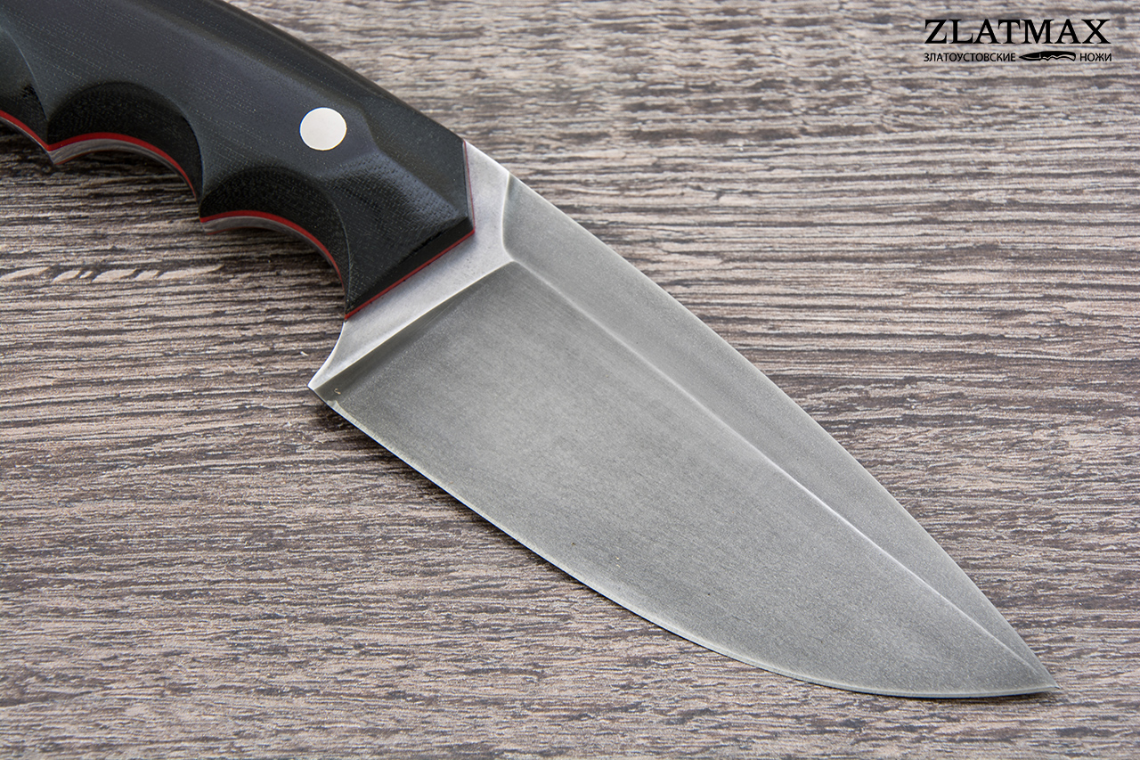 Нож НШС-5 ЦМ V2 (Х12МФ, Накладки G10)