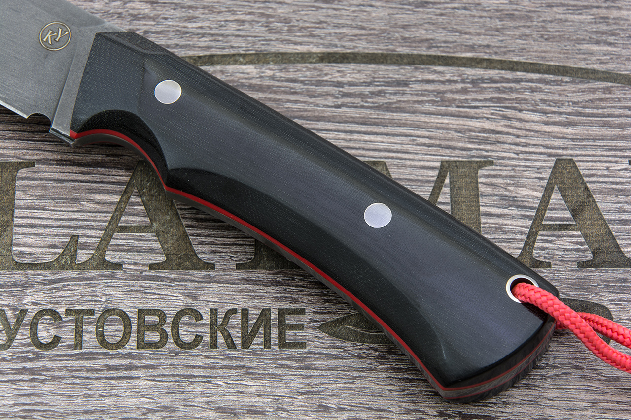 Нож НР-3 ЦМ (Х12МФ, Накладки G10)