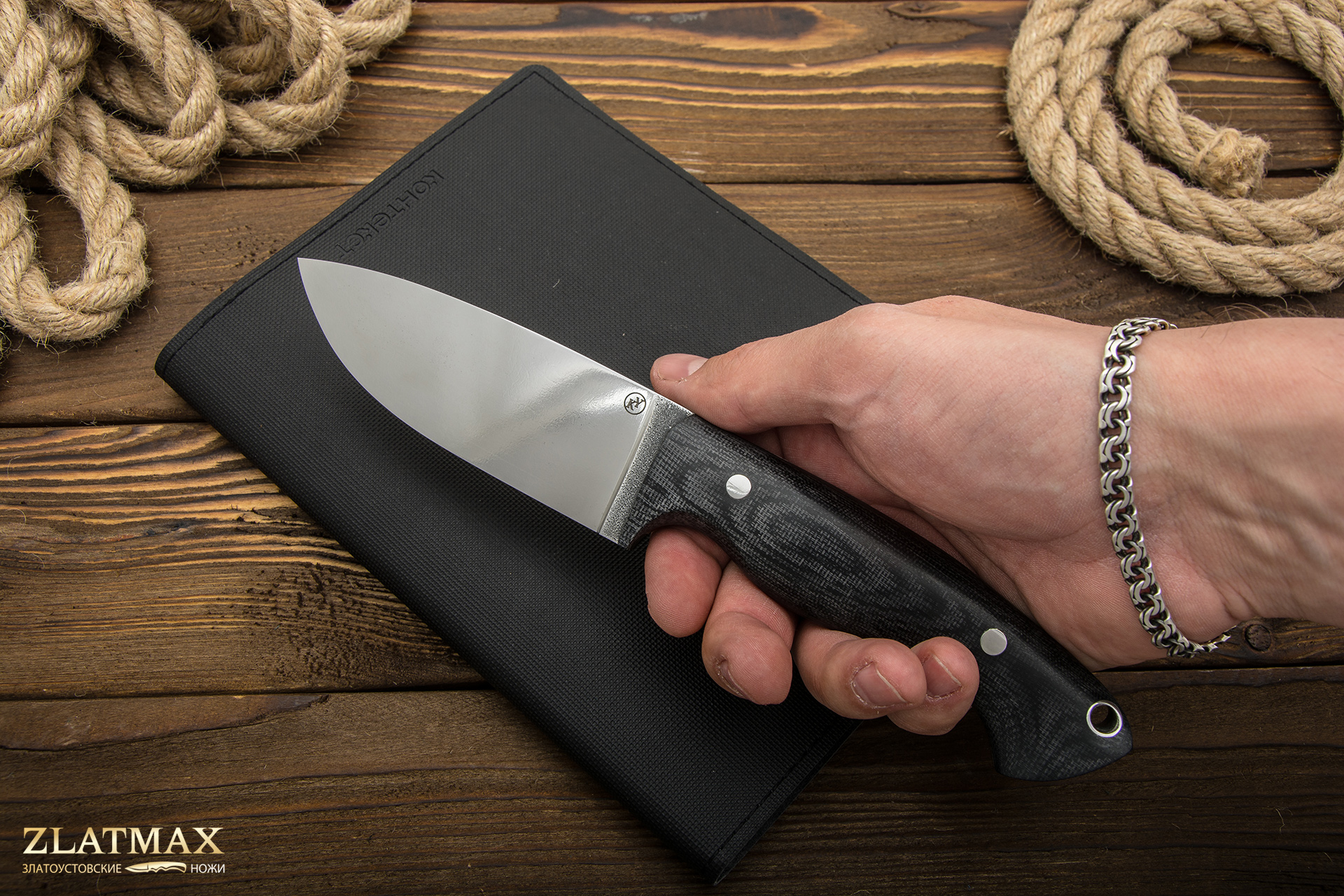 Нож Норка (N690, Накладки G10)