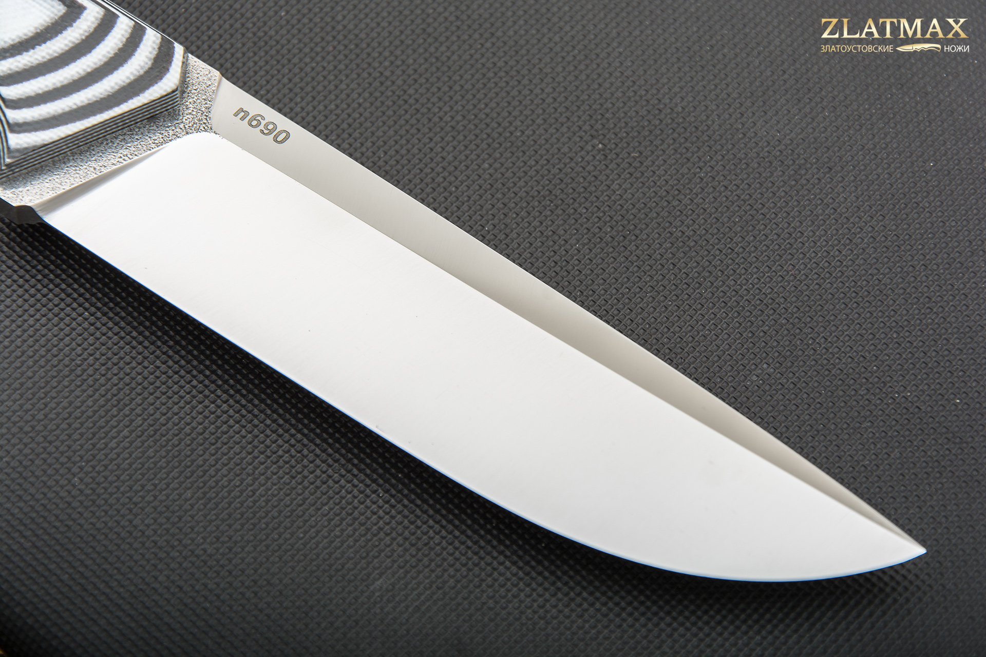 Нож Егерь (N690, Накладки G10 Белый)