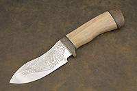 Нож Пушной (40Х10С2М (ЭИ-107), Орех, Текстолит)