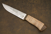 Нож Кузюк (40Х10С2М (ЭИ-107), Наборная береста, Текстолит)