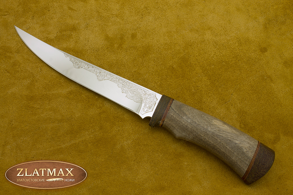 Нож Восточный (40Х10С2М, Орех, Текстолит)