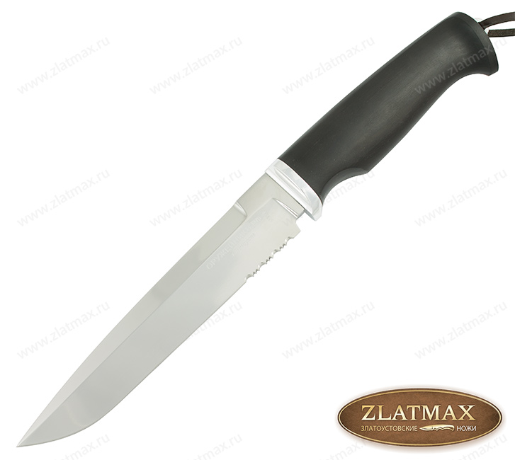 Нож Барракуда стандарт (95Х18, Граб, Алюминий) фото-01