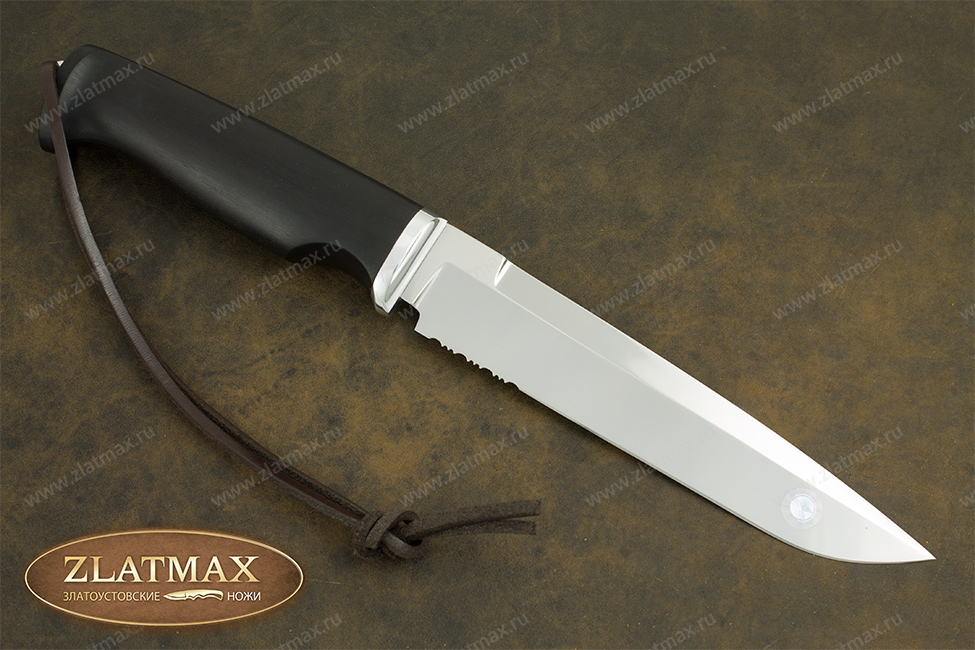Нож Барракуда стандарт (95Х18, Граб, Алюминий)